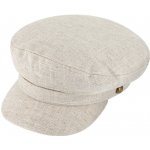 Fiebig Headwear since 1903 Námořnická lněná kapitánka béžová – Sleviste.cz