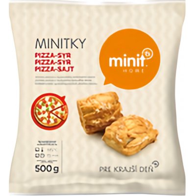 MINIT Minitky pizza - sýr 500 g – Zboží Dáma