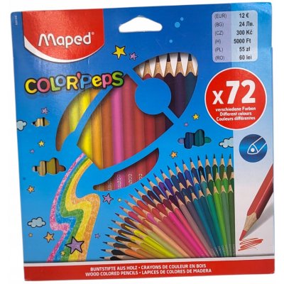 Maped Color'Peps 0086/9832072 72 barev – Zboží Živě