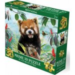 PRIME 3D puzzle Červená panda 48 ks – Zboží Mobilmania