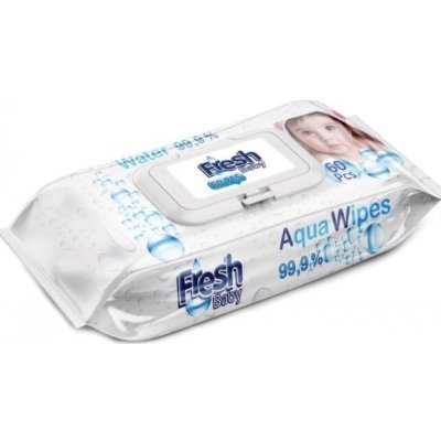 FRESH BABY Dětské vlhčené ubrousky 60 ks – Hledejceny.cz