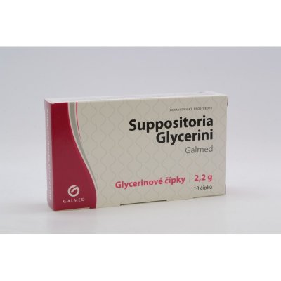 Galmed Suppositoria Glycerini 10 x 2,2 g – Zboží Mobilmania