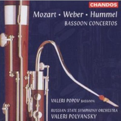 Mozart/Hummel/Weber - Bassoon Con.k191,s63,j127/V.popov – Zboží Mobilmania