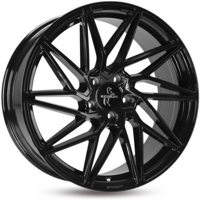 Keskin KT20 8x18 5x100 ET30 black polished