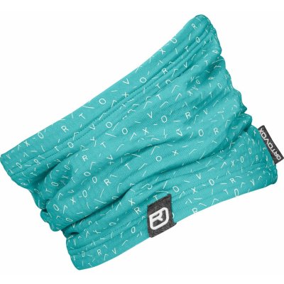 Ortovox fleece light Grid neckwarmer Ice waterfall sex modrá – Zboží Mobilmania