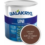 Balakryl Uni mat 0,7 kg světle hnědý – Zbozi.Blesk.cz
