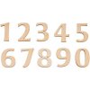 Dekorace Čistédřevo dřevěná libovolná číslice III