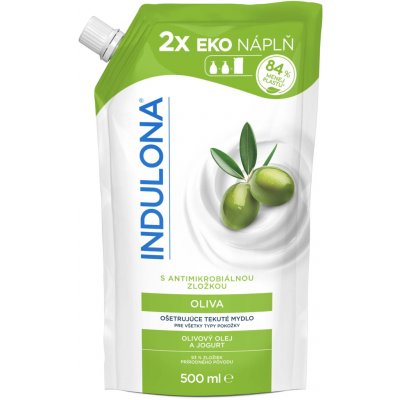 Indulona tekuté mýdlo náhradní náplň Oliva 500 ml – Sleviste.cz
