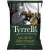 Chipsy Tyrrells chipsy s příchutí mořské soli a jablečného octa 150 g