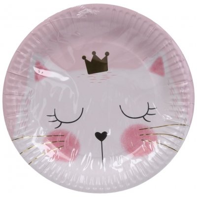 Wiky Párty tácky 23 cm Kočka – Zboží Dáma