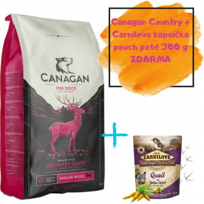 Canagan Dog Country Game 12 kg – Hledejceny.cz