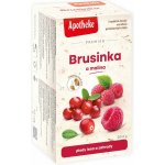 Apotheke Brusinka a malina čaj 20 x 2 g – Hledejceny.cz