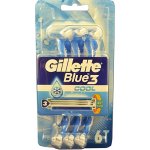 Gillette Blue3 Cool 6 ks – Hledejceny.cz
