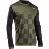 Cyklistický dres Northwave Sharp Jersey LS - Forest Green/Black