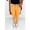 Dámské džíny P.O.P. SEVEN Žluté skinny jeans T631-5