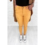 P.O.P. SEVEN Žluté skinny jeans T631-5 – Zbozi.Blesk.cz