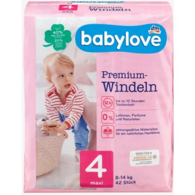 Babylove Premium windeln 4 5 ks od 37 Kč - Heureka.cz
