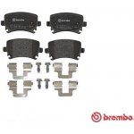Sada brzdových destiček BREMBO P85073 – Zboží Mobilmania
