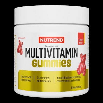 Nutrend Multivitamin Gummies 60 želé ovocná – Hledejceny.cz