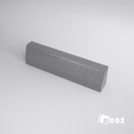 Diton Silniční obrubník 100 x 25 x 15 cm přírodní beton 1 ks