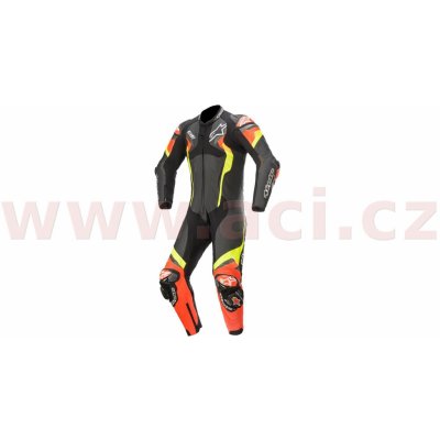 Jednodílná kombinéza Alpinestars Atem V4 černá/červená/žlutá | Zboží Auto