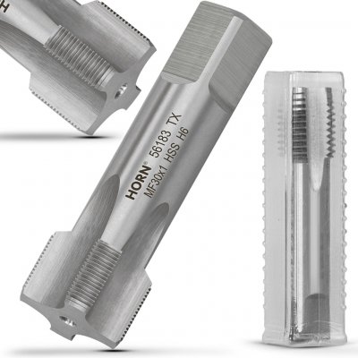 Závitník ruční M30 x 1 mm, HSS, DIN2181/1P – Hledejceny.cz