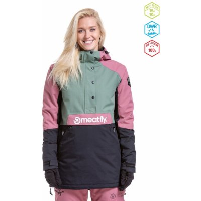 Meatfly Aiko SNB & Ski Sea Spray Black – Sleviste.cz