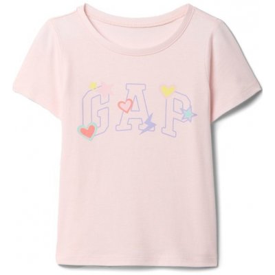 GAP Baby tričko s logem Růžová – Sleviste.cz