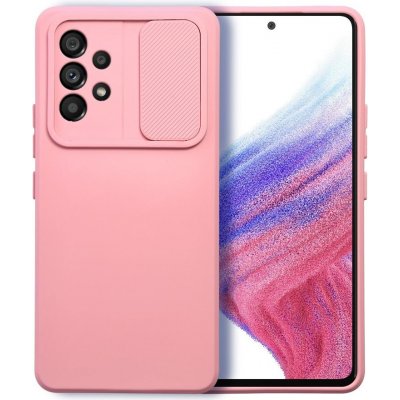 Pouzdro SLIDE Case s krytkou fotoaparátu Samsung Galaxy A53 5G Růžové – Zboží Mobilmania