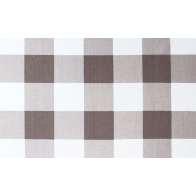 Darré Bavlněná látka Kostky - hnědá š.160 bavlna – Zboží Dáma