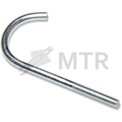 MTR Hák na střešní krytinu tvar J Varianta: Hák na střešní krytinu tvar J M8x120mm Zn – Hledejceny.cz