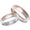 Prsteny Aumanti Snubní prsteny 221 Stříbro bílá