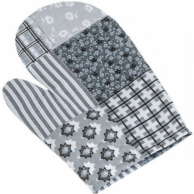 Bellatex Chňapka Adéla 28 x 18 cm 66/241 patchwork šedý – Zboží Dáma