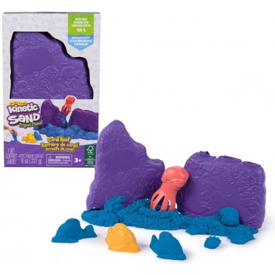 Spin Master Kinetic Sand Project Planet - Sada korálových útesů, Play Sand – Hledejceny.cz