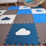 Vylen Minideckfloor podlaha 20 dílů hvězda a mrak – Zboží Dáma