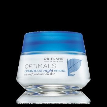 Oriflame Optimals Oxygen Boost noční krém pro normální smíšenou pleť 50 ml