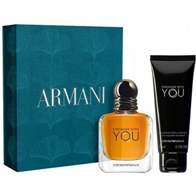Giorgio Armani Emporio Armani Stronger With You EDT 50 ml + sprchový gel 75 ml – Zboží Dáma