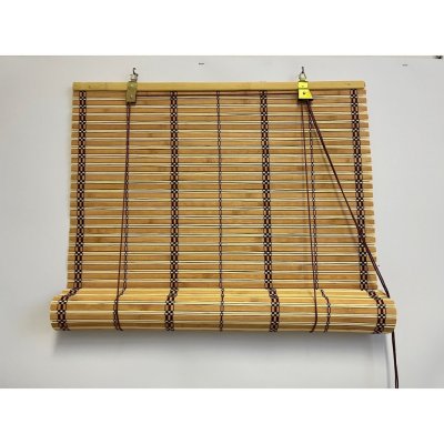 Gardinia Bambusová roleta Tara přírodní/třešeň, 80 x 160 cm – Sleviste.cz