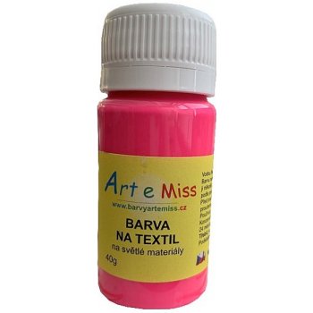 Artemiss Barva na textil světlý Neon 81 růžová 40 g