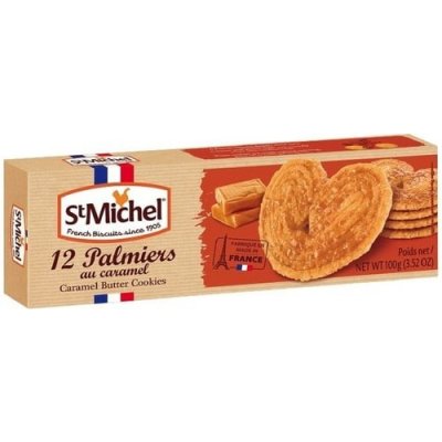 St Michel Karamelové sušenky Palmiers, 100 g – Zboží Mobilmania