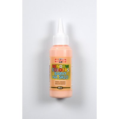 Koh-i-noor Barva na sklo 60ml královská oranžová – Zboží Dáma
