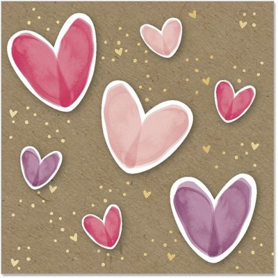 Artebene Malé přání s obálkou 8x8cm – Zbozi.Blesk.cz