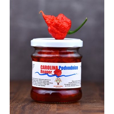 Podvodnice Semínka Chilli nakládané chilli Carolina Reaper 160 g – Zboží Mobilmania