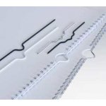 Háčky 250 mm do kalendářové vazby, 100ks, bílé – Zboží Živě