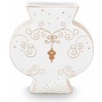 Pip Studio porcelánová váza Royal Winter bílo-zlatá malá – Hledejceny.cz
