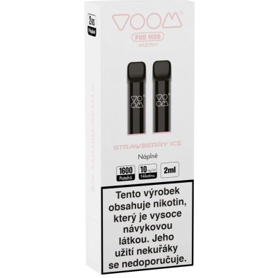 Voom Pod Mod STRAWBERRY ICE 10 mg 2 ks – Zboží Dáma