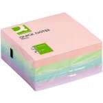 Samolepicí bloček Q-Connect 76 x 76 mm, pastelový mix 4 barev, 400 lístků – Hledejceny.cz