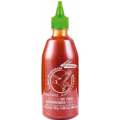 Uni-Eagle Sriracha chilli omáčka s citronovou trávou 520 g – Zbozi.Blesk.cz