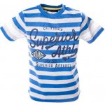 Soul & Glory tričko super 3 modré pruhy tmavé – Sleviste.cz