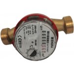Enbra Vodoměr DN1/2" teplá voda antimagnetický připojení G3/4" 80884 – HobbyKompas.cz